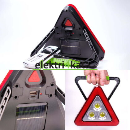 Акумулаторен 3 в 1 LED авариен фенер