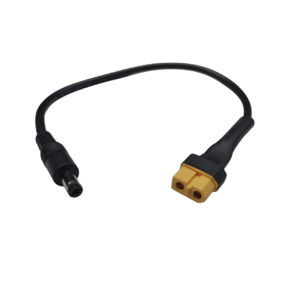 Адаптерен кабел XT60-F към DC 5.5 x 2.5 мм (мъжки конектор)