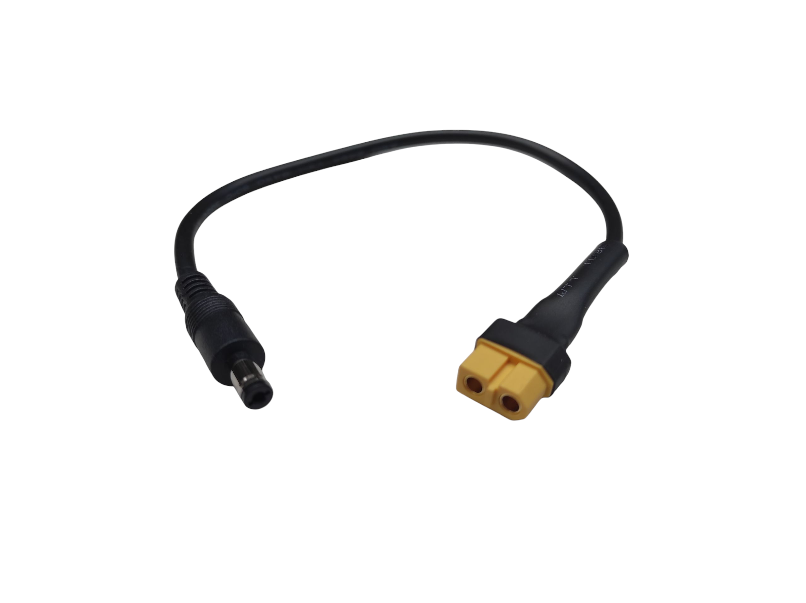 Адаптерен кабел XT60-F към DC 5.5 x 2.5 мм (мъжки конектор)