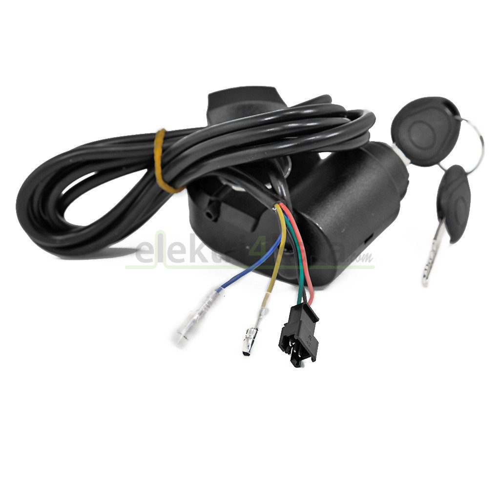 Акселератор за газта 12V-72V с индикатор и ключ