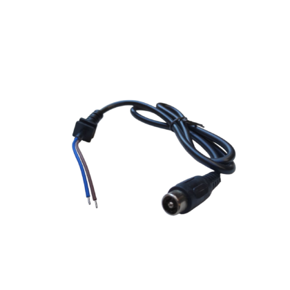 Кабел с конектор за зарядно устройство (RCA 10mm)