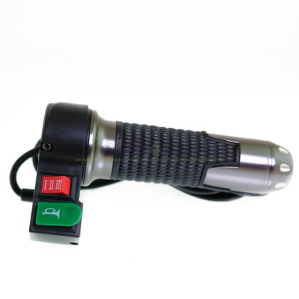 Ръкохватка за газ (масур) 12V-72V цвят графит, сив
