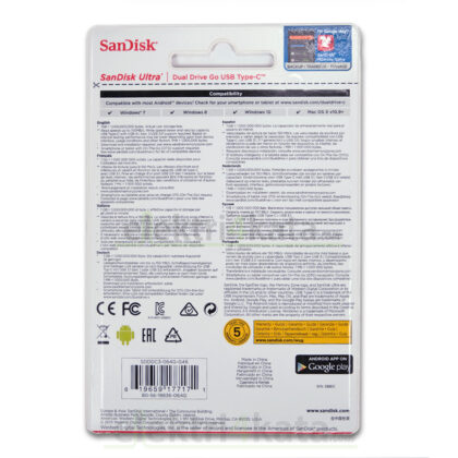 SanDisk usb памет 64GB описание