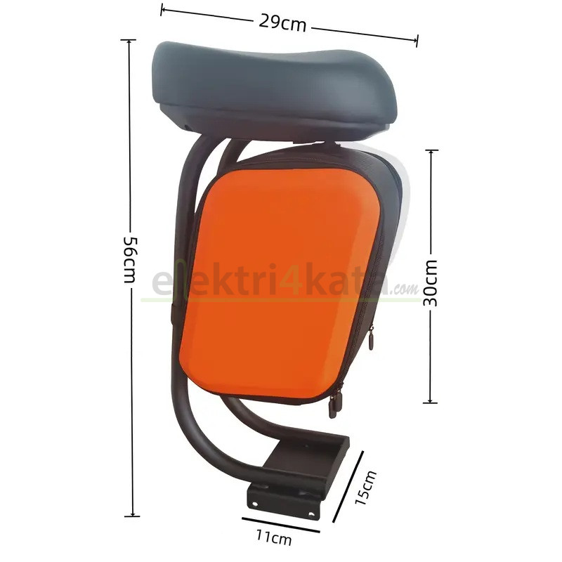 Седалка с багажно отделение за Xiaomi M365, PRO, 1S, PRO 2 - Image 9