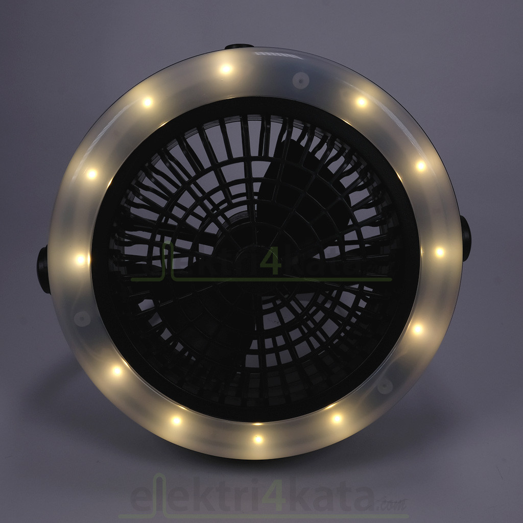 Мобилен вентилатор с LED осветление - Image 6
