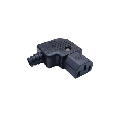 Захранващ конектор IEC 320 C13 Female 90°