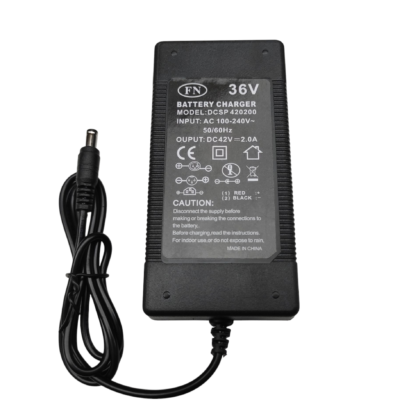 Зарядно устройство 42V (DC 5.5 x 2.5 мм) компактно
