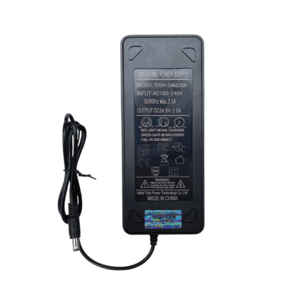 Зарядно устройство 54.6V (DC 5.5 x 2.5 мм) компактно